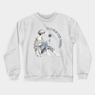 Girl and Dandelion Crewneck Sweatshirt